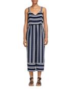 Whistles Lucy Striped Jumpsuit