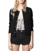 Zadig & Voltaire Rhinestone-embellished Cardigan