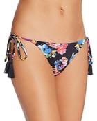 Pilyq Samba Floral Side Tie Bikini Bottom
