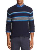 Michael Bastian Striped Crewneck Sweater