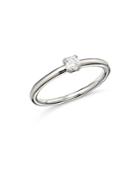 Bloomingdale's Certified Diamond Solitaire Ring In 14k White Gold, 0.20 Ct. T.w. - 100% Exclusive