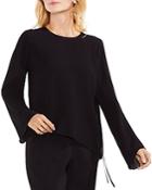 Vince Camuto Bell Sleeve Side Drawstring Top