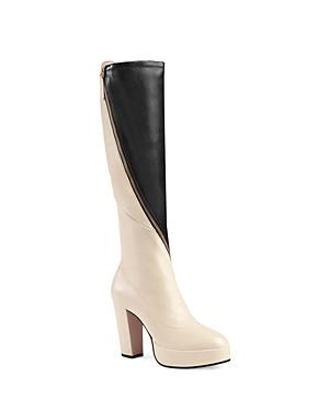 Gucci Women's Agon Leather Tall Boots