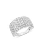 Bloomingdale's Diamond Pave Ring In 14k White Gold, 3.0 Ct. T.w. - 100% Exclusive