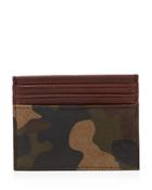 Polo Ralph Lauren Camo Leather Card Case