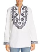 Tory Burch Tory Embroidered Tunic