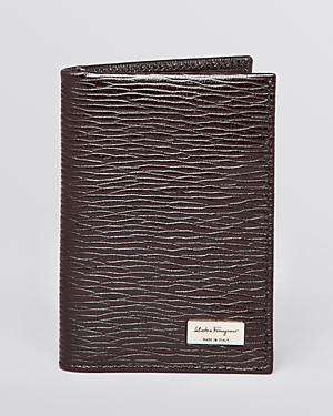 Salvatore Ferragamo Leather Revival Vertical Wallet