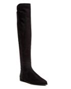 Stuart Weitzman Women's Gams Stretch Suede Over-the-knee Boots