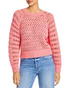 Iro Attica Multi Stitch Openwork Sweater