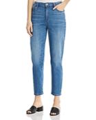 Eileen Fisher Tapered Ankle Jeans In Solar Blue