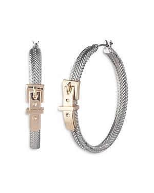 Lauren Ralph Lauren Buckle Hoop Earrings