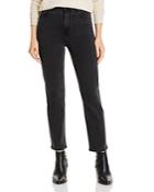 J Brand Alma High Rise Straight Jeans In Affect