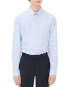 Sandro Business Stripe Regular Fit Button Down Shirt