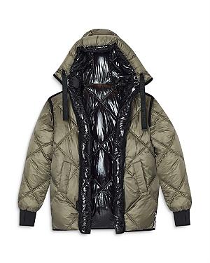 Dualist Harry Reversible Short Puffer Coat