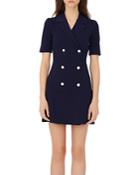 Maje Ralazer Double Breasted Dress