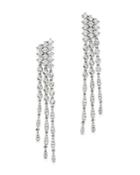 Bloomingdale's Diamond Cascade Drop Earrings In 18k White Gold, 1.55 Ct. T.w. - 100% Exclusive