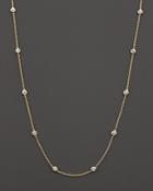 Roberto Coin 18k Yellow Gold Diamonds By The Inch Necklace, 18