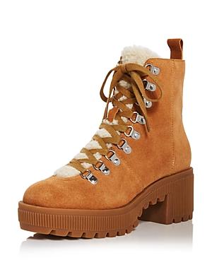 Aqua Women's Grady Sherpa Lined Combat Boots - 100% Exclusive