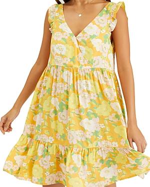 Sanctuary Carefree Printed Babydoll Dress