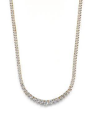 Bloomingdale's Diamond Tennis Necklace In 14k Yellow Gold, 10.0 Ct. T.w. - 100% Exclusive