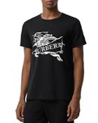 Burberry Collage-logo Graphic Tee