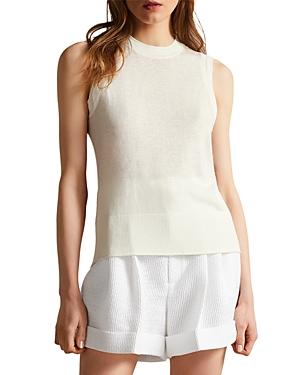 Ted Baker Tamian Woven Back Knit Tank Top