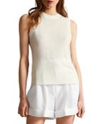 Ted Baker Tamian Woven Back Knit Tank Top