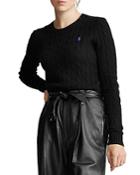 Polo Ralph Lauren Cable Knit Merino Wool & Cashmere Crewneck Sweater