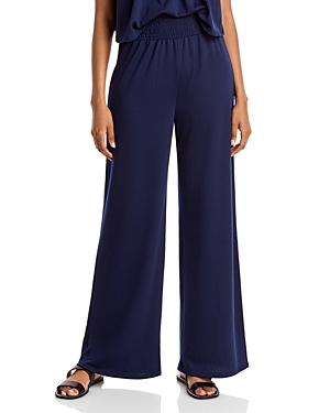Aqua Wide-leg French Terry Pants - 100% Exclusive
