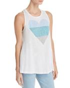 Sundry Heart Trapeze Tank - 100% Exclusive