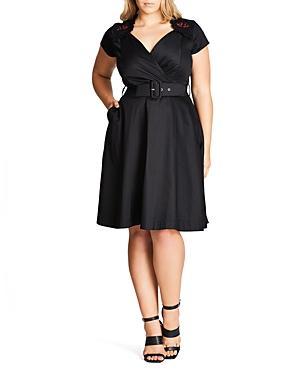 City Chic Sweet Swallow Dress