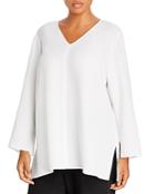 Lafayette 148 New York Plus Thurmen Blouse