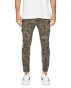 Nxp Camouflage Tapered Fit Flight Pants