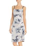 Laundry By Shelli Segal Tie-dyed-sequin Dress - 100% Exclusive
