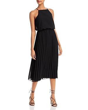 Sam Edelman Pleated Skirt Midi Dress