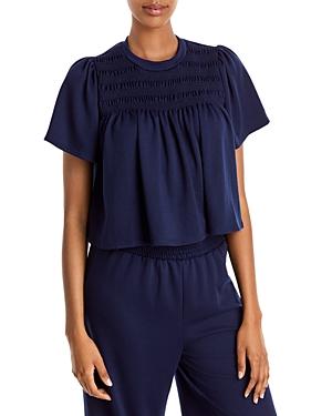 Aqua Smocked Top - 100% Exclusive