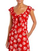 Lucy Paris Lana Floral Tie Top (44% Off) Comparable Value $62.50