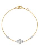 Bloomingdale's Diamond Bezel Set Bracelet In 14k White And Yellow Gold, 0.30 Ct. T.w. - 100% Exclusive