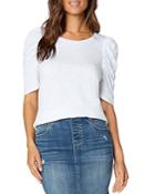 Liverpool Los Angeles Gathered Sleeve Top