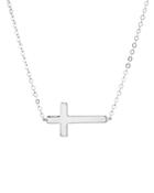 Nancy B Cross Pendant Chain Necklace, 16