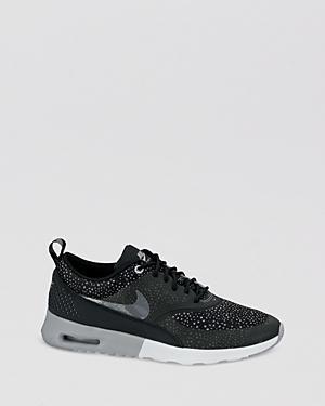 Nike Lace Up Sneakers - Women's Nike Air Max Thea Print