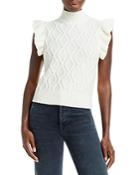 Aqua Diamond Knit Cashmere Sweater - 100% Exclusive