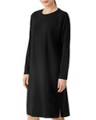 Eileen Fisher Side Hem Zip Boxy Dress