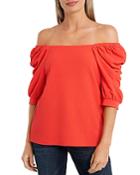 Vince Camuto Ruched Off The Shoulder Top