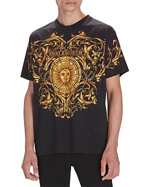 Versace Jeans Couture Garland Sun Baroque Print T-shirt