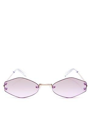 Kendall And Kylie Kye Mirrored Round Sunglasses, 51mm