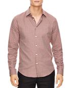 Sandro Casual Check Slim Fit Button-down Shirt