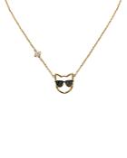 Karl Lagerfeld Paris Sunglasses Choupette Necklace, 16