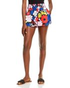 Alice And Olivia Ludlow Floral Print Shorts