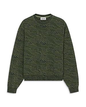 Kenzo Graphic Animal Print Classic Sweatshirt